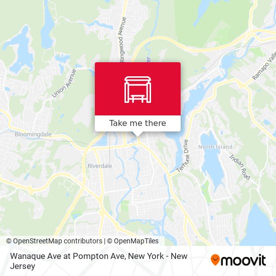 Mapa de Wanaque Ave at Pompton Ave