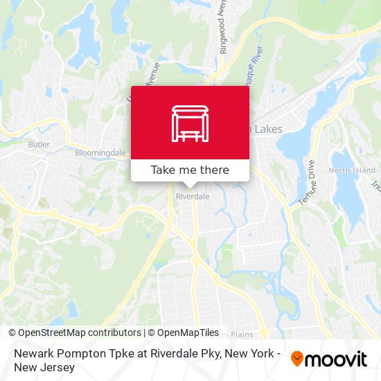 Mapa de Newark Pompton Tpke at Riverdale Pky