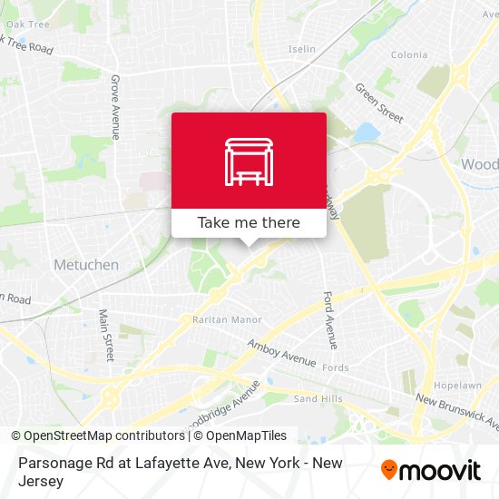 Mapa de Parsonage Rd at Lafayette Ave