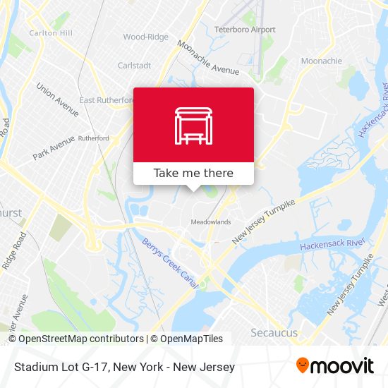 Mapa de Stadium Lot G-17