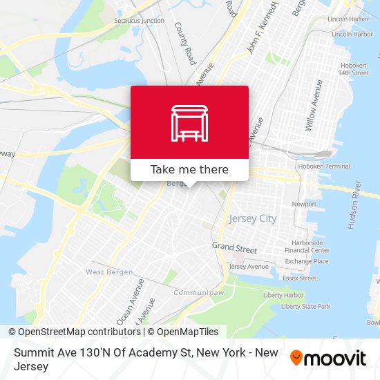 Summit Ave 130'N Of Academy St map