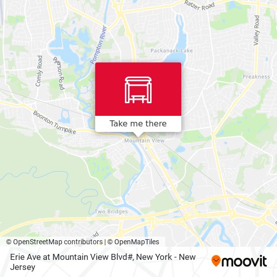 Mapa de Erie Ave at Mountain View Blvd#