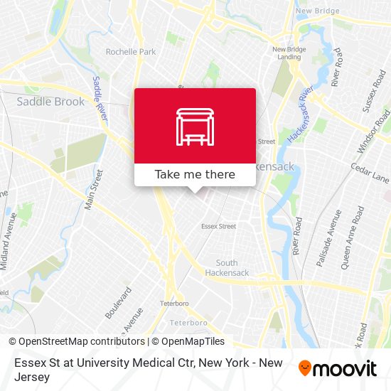 Mapa de Essex St at University Medical Ctr