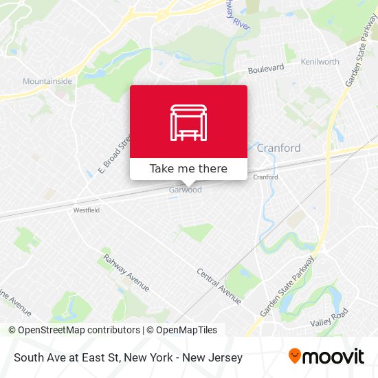 Mapa de South Ave at East St