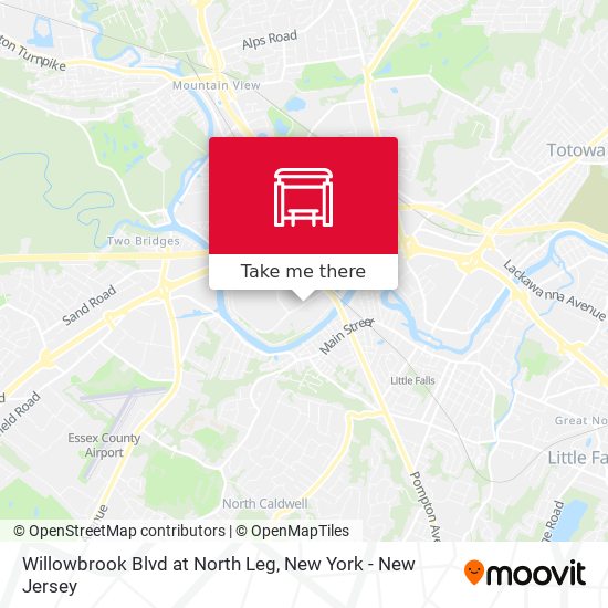 Mapa de Willowbrook Blvd at North Leg