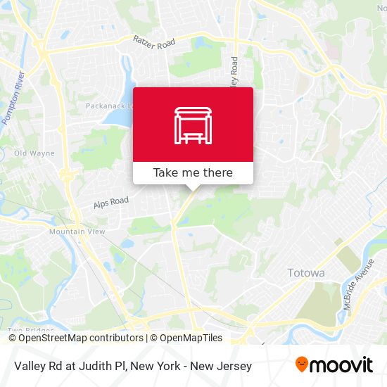 Mapa de Valley Rd at Judith Pl