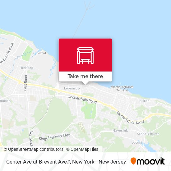 Mapa de Center Ave at Brevent Ave#