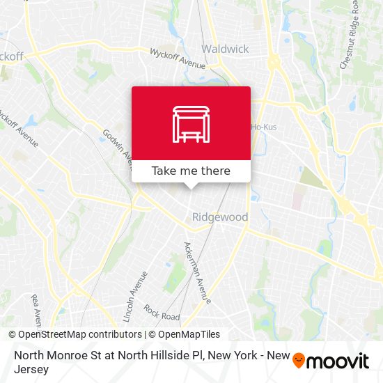 Mapa de North Monroe St at North Hillside Pl