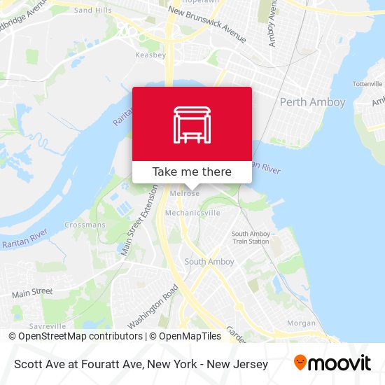 Mapa de Scott Ave at Fouratt Ave