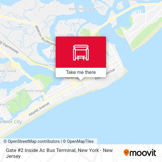 Gate #2 Inside Ac Bus Terminal map