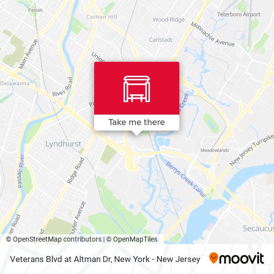Veterans Blvd at Altman Dr map