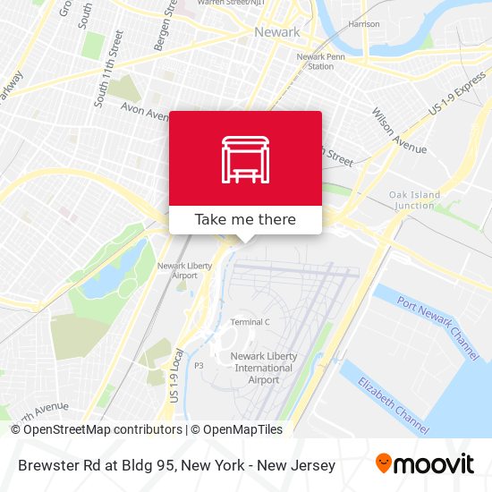 Mapa de Brewster Rd at Bldg 95