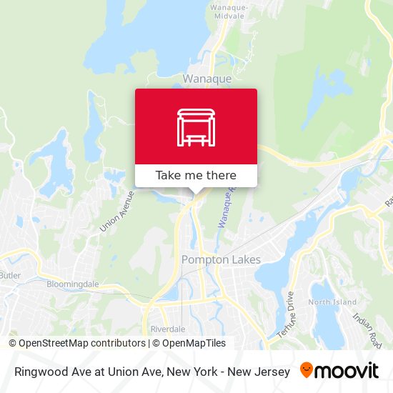 Mapa de Ringwood Ave at Union Ave