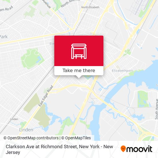 Mapa de Clarkson Ave at Richmond Street