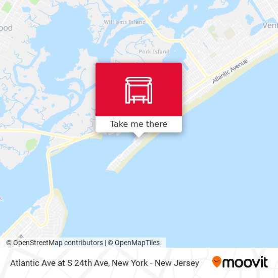 Mapa de Atlantic Ave at S 24th Ave
