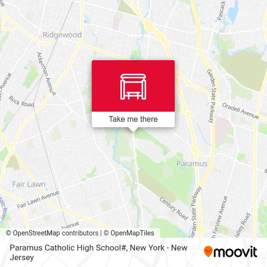 Paramus Catholic High School# map
