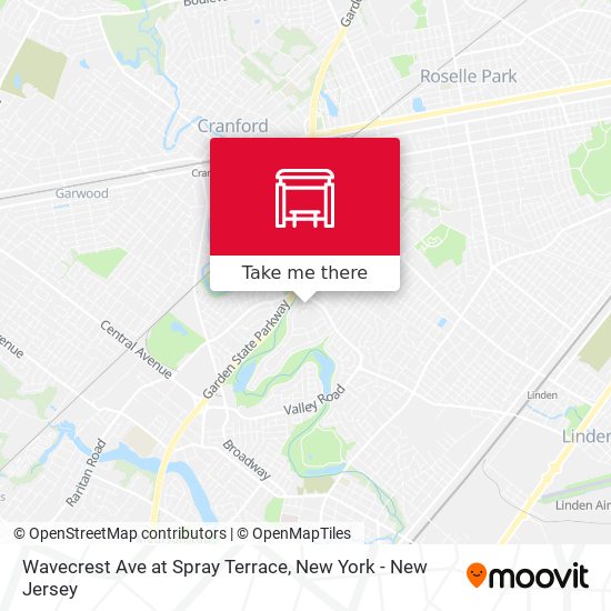 Mapa de Wavecrest Ave at Spray Terrace