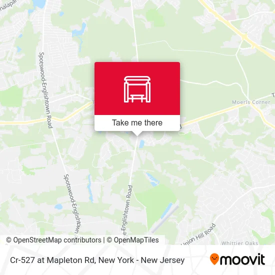 Cr-527 at Mapleton Rd map