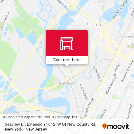 Seaview Dr. Extension 1612' W Of New County Rd map