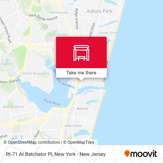 Rt-71 At Batchelor Pl map