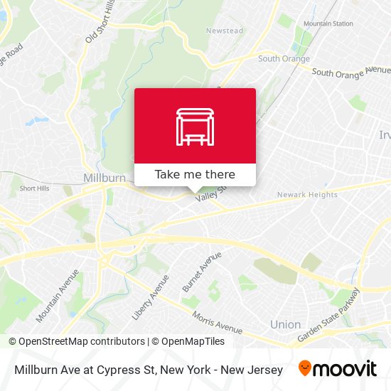 Mapa de Millburn Ave at Cypress St