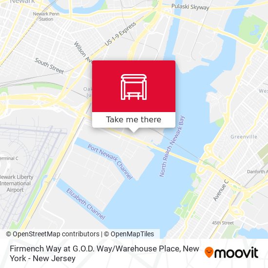 Firmench Way at G.O.D. Way / Warehouse Place map