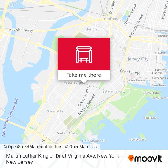 Mapa de Martin Luther King Jr Dr at Virginia Ave