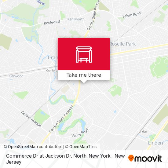 Commerce Dr at Jackson Dr. North map