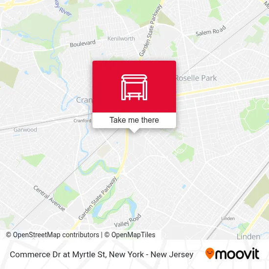 Commerce Dr at Myrtle St map