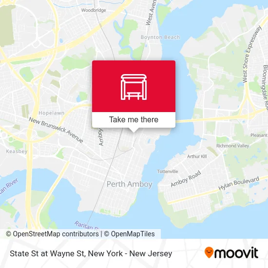 State St at Wayne St map