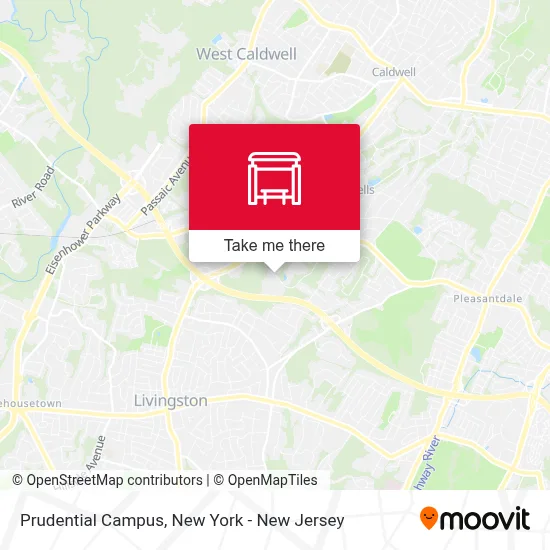 Prudential Campus map