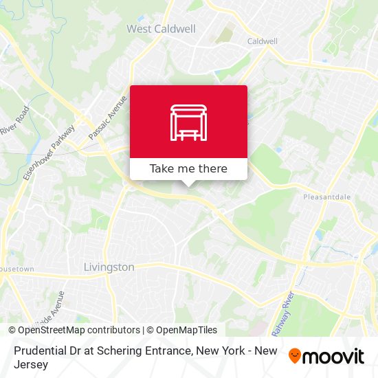 Prudential Dr at Schering Entrance map