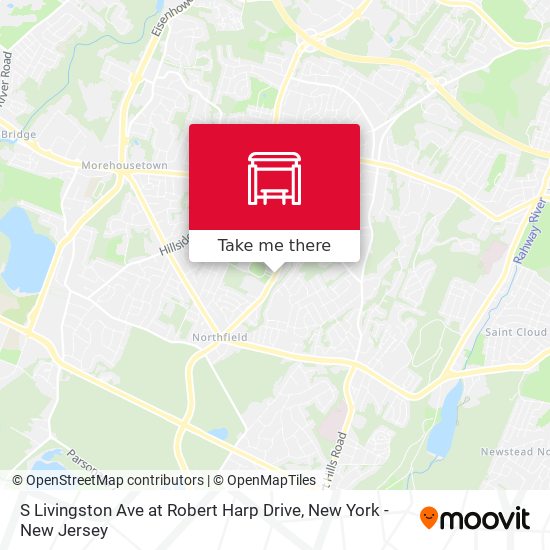 S Livingston Ave at Robert Harp Drive map