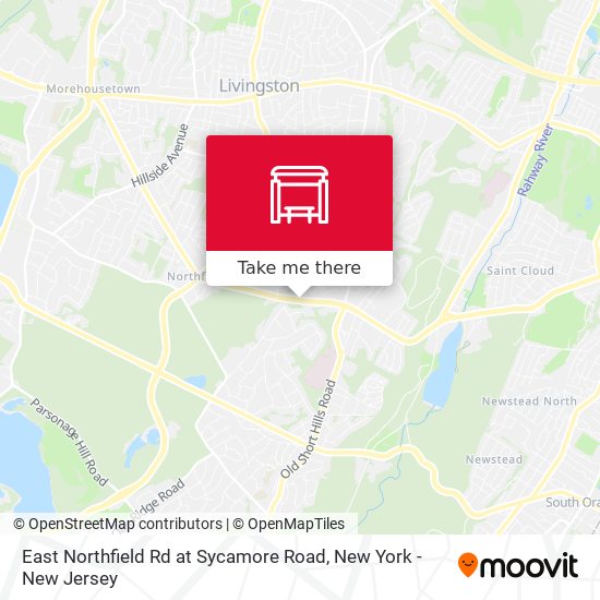 East Northfield Rd at Sycamore Road map