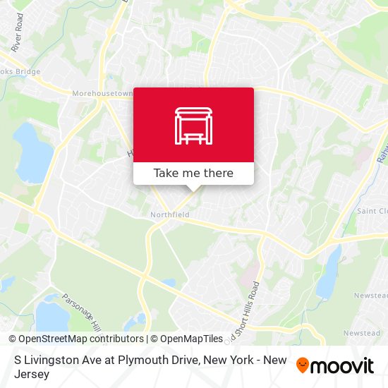 S Livingston Ave at Plymouth Drive map