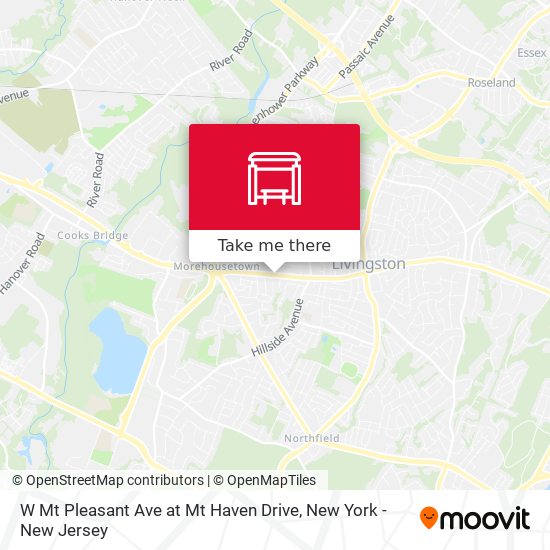 Mapa de W Mt Pleasant Ave at Mt Haven Drive