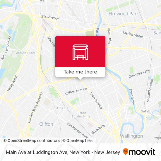Mapa de Main Ave at Luddington Ave