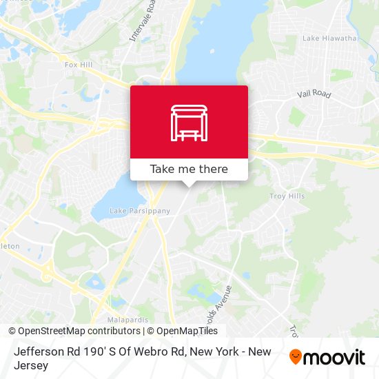 Jefferson Rd 190' S Of Webro Rd map