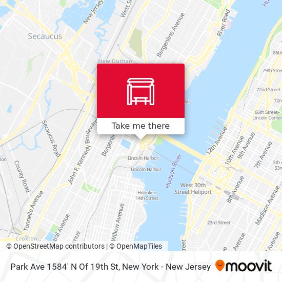 Mapa de Park Ave 1584' N Of 19th St