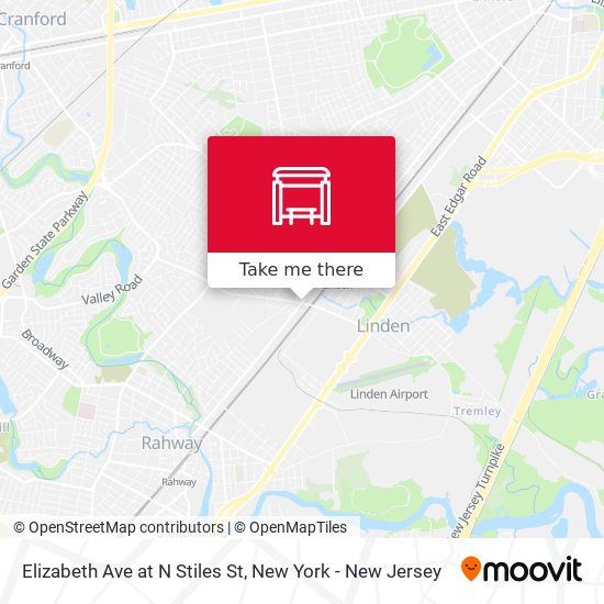Mapa de Elizabeth Ave at N Stiles St