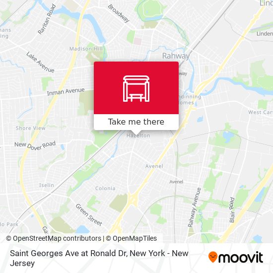 Saint Georges Ave at Ronald Dr map