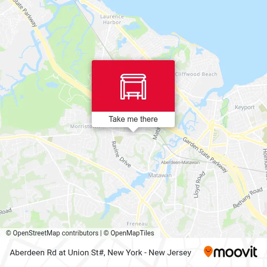 Aberdeen Rd at Union St# map