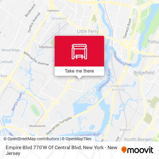 Empire Blvd 770'W Of Central Blvd map