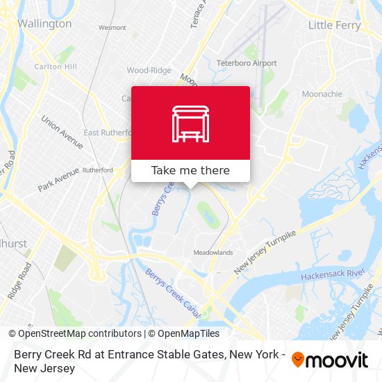 Mapa de Berry Creek Rd at Entrance Stable Gates