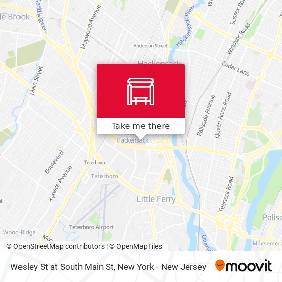 Mapa de Wesley St at South Main St