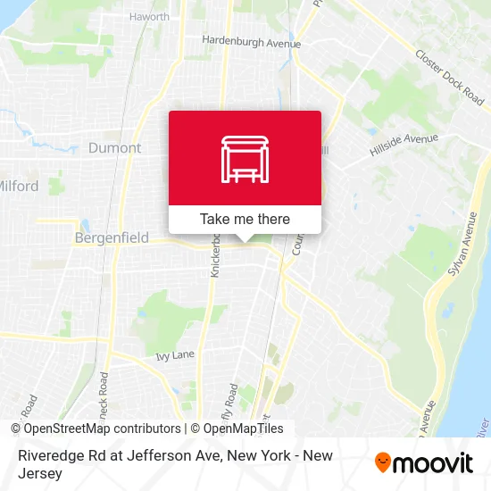 Riveredge Rd at Jefferson Ave map