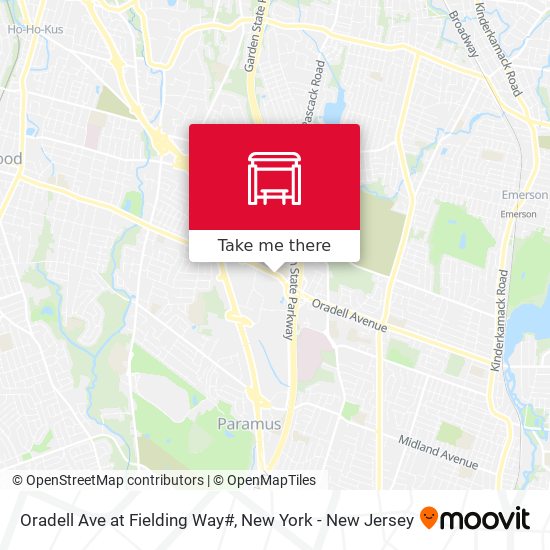 Mapa de Oradell Ave at Fielding Way#