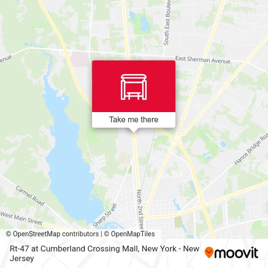 Rt-47 at Cumberland Crossing Mall map