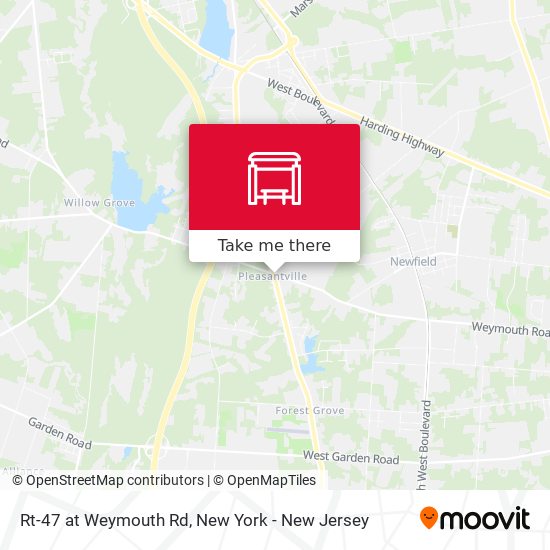 Mapa de Rt-47 at Weymouth Rd