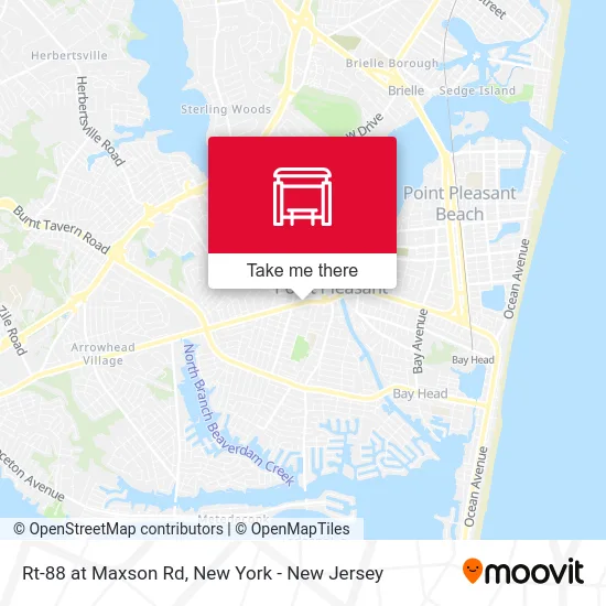 Rt-88 at Maxson Rd map